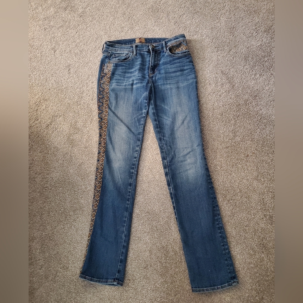 DRIFTWOOD Blue Straight Leg Jeans Classic Denim